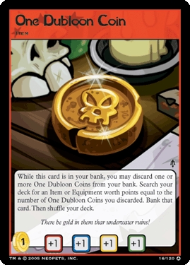 One Dubloon Coin - Foil